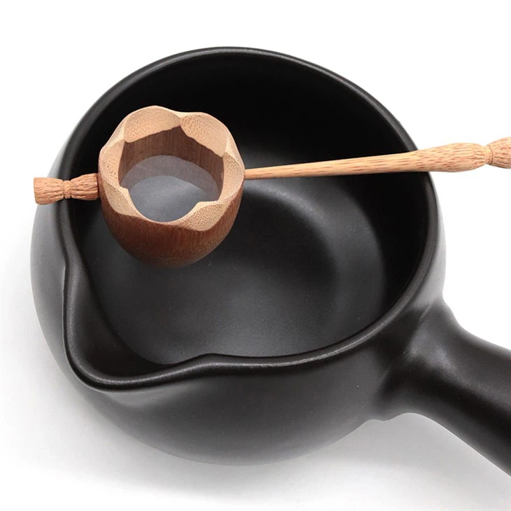 Hot Sale Japanese Set Light Matcha Bowls Spout New Design Matcha Chawan Bowl With Spout